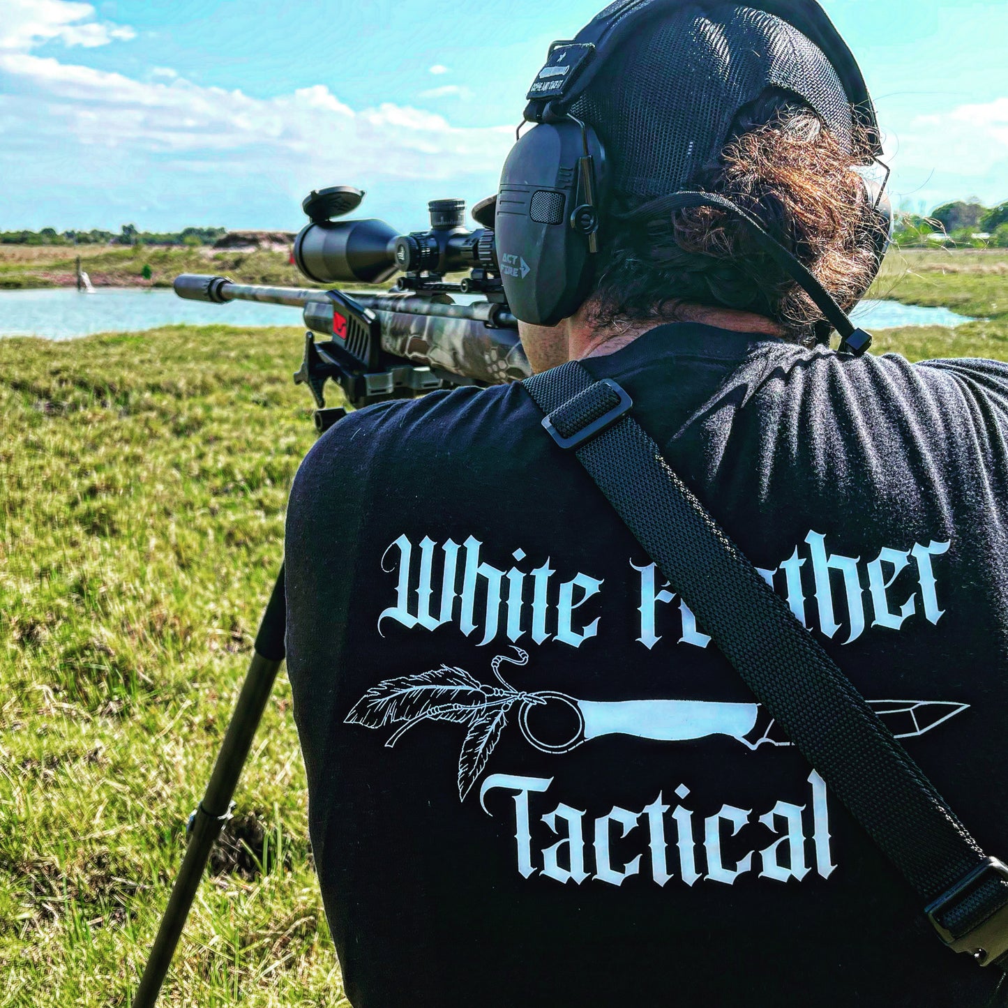 White Feather Instructor Tee