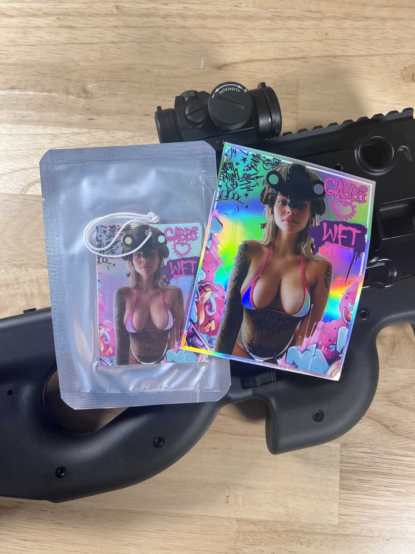 Gabbi X WFT Slap and Air Freshener Collab