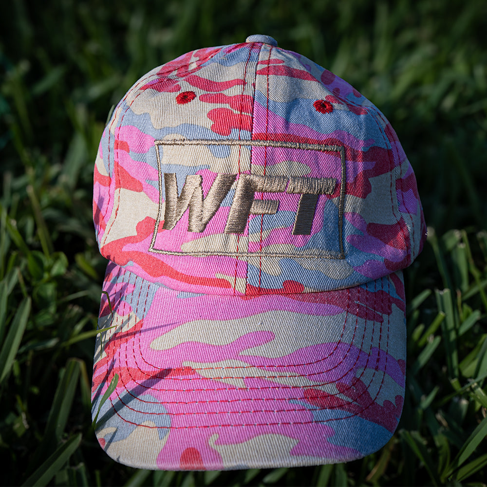 Pink Camo Dad Hat